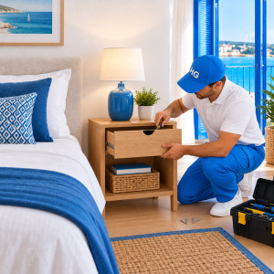 Bedside & Side Table Assembly | Home Guardy