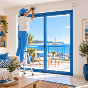 Установка рулонной шторы | Home Guardy