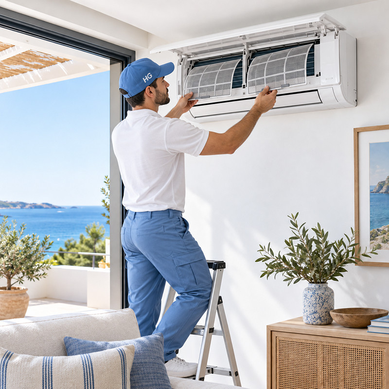Mantenimiento Básico de Aire Acondicionado Split | Home Guardy