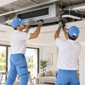 Ducted AC Installation with Pre-Installation | Home Guardy